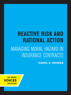 cover image of Reactive Risk and Rational Action
